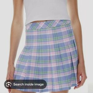 the olive mini skirt